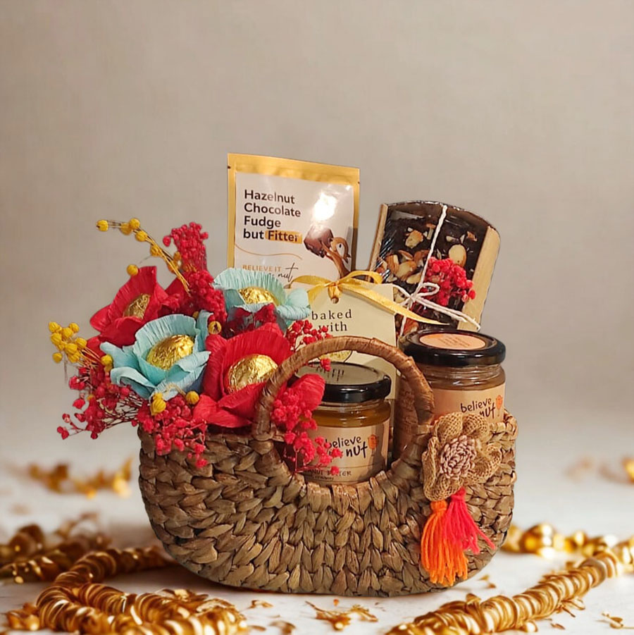 Diwali Gifts - Diwali Gift Basket Luxe